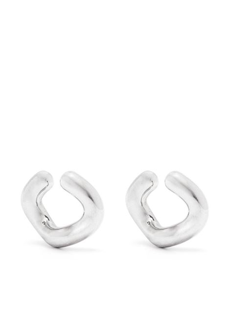 Silver Wave cuff earrings Charlotte Chesnais - women CHARLOTTE CHESNAIS | Earrings | 22BO118AR